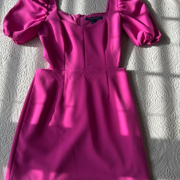 French Connection Whisper Ruth Sweetheart Neck Dress - Picture 4 of 7